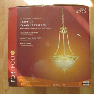 Pendant Light Fixture- NEW